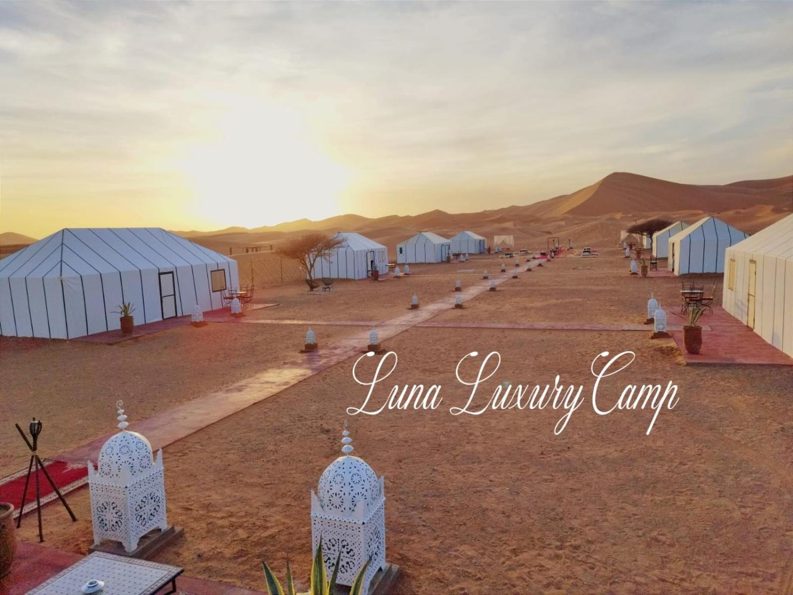 Luna Luxury Camp Hotel Merzouga Exterior photo