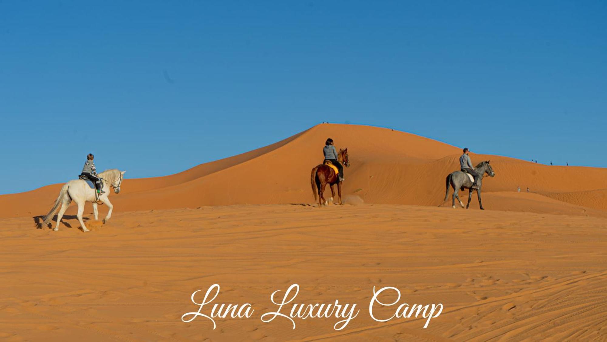 Luna Luxury Camp Hotel Merzouga Exterior photo