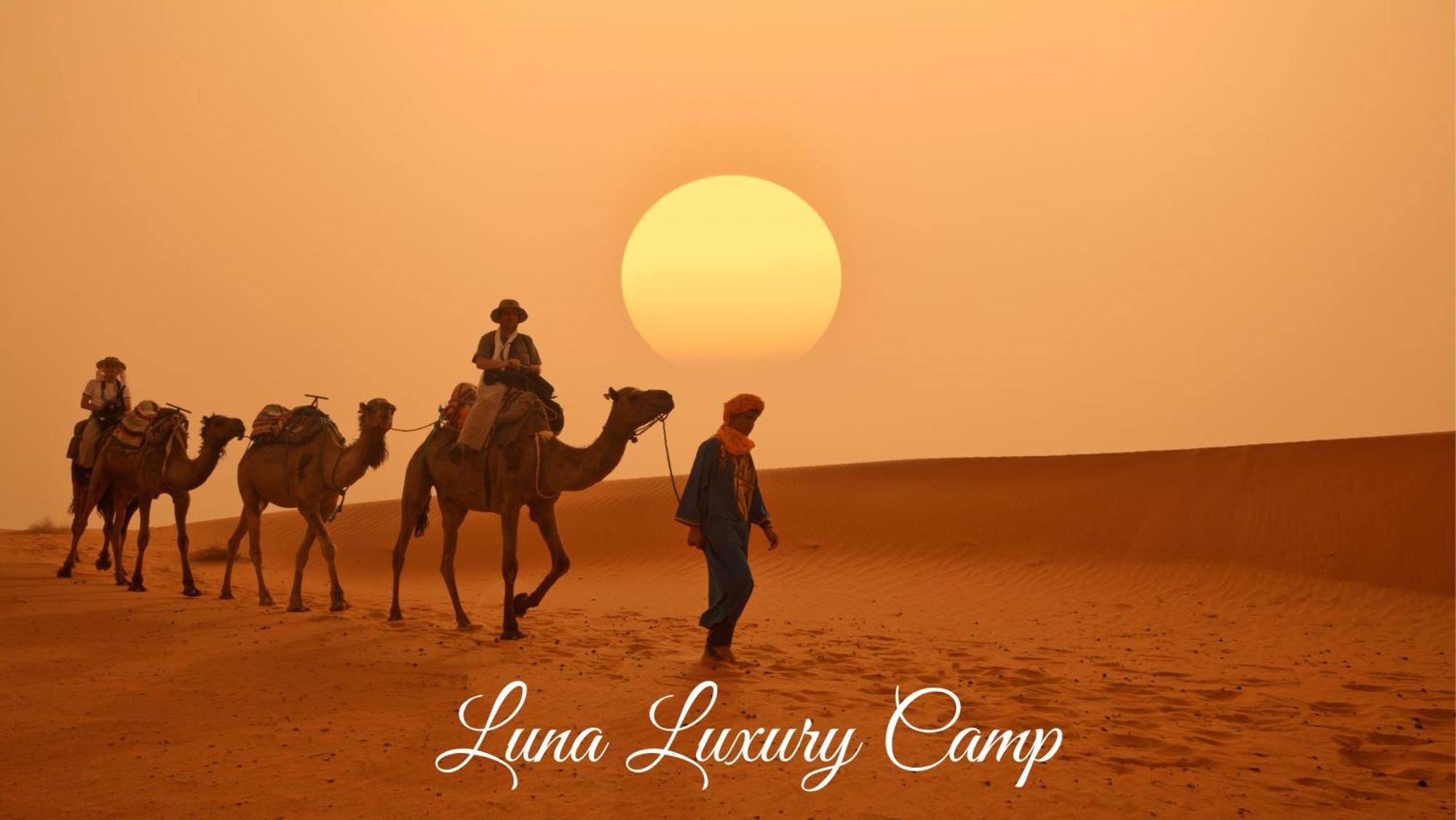 Luna Luxury Camp Hotel Merzouga Exterior photo